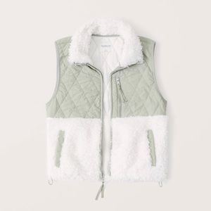 Abercrombie sherpa vest
